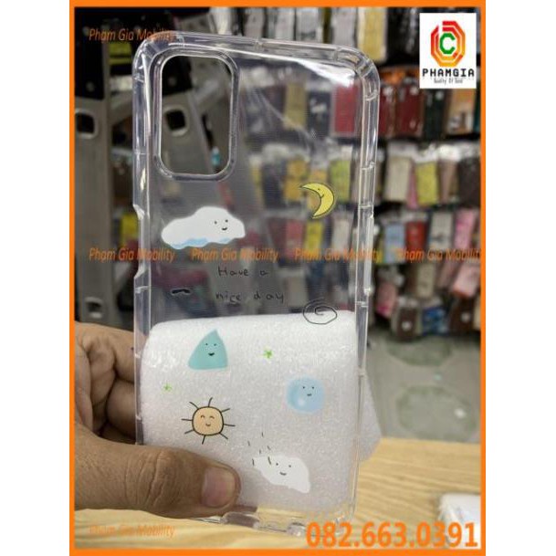 Ốp lưng Oppo A52 / A72 / A92 (2020) dẻo trong hình dễ thương đơn giản cách điệu