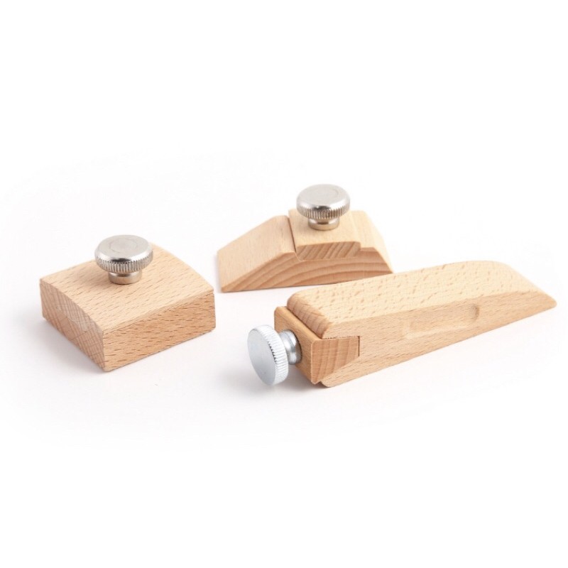 Dụng cụ cố định giấy nhấm đánh cạnh da handmade