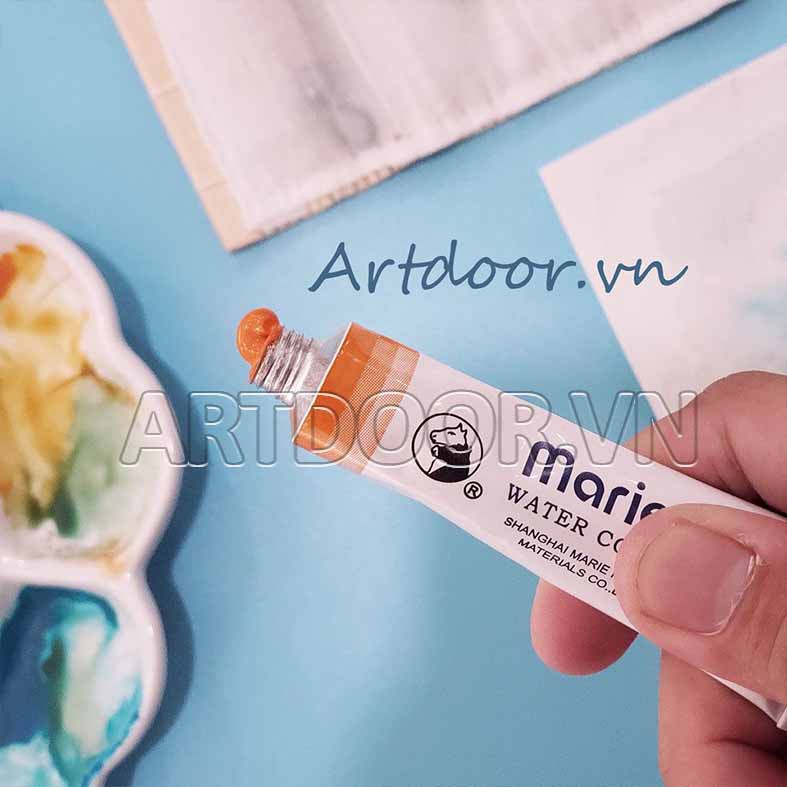 [ARTDOOR] Bộ màu Nước Tuýp MARIE'S 12ml (hộp giấy)