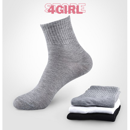 Combo 10 Đôi Tất Vớ Nam Cổ Cao Hàn Quốc Cao Cấp