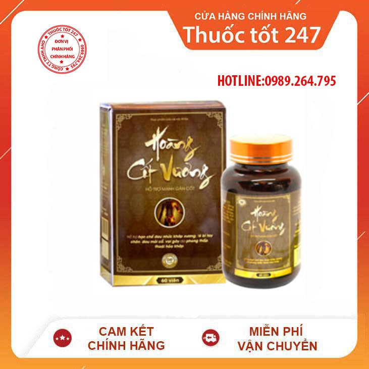 HOÀNG CỐT VƯƠNG - hỗ trợ giảm triệu chứng đau nhức mỏi do viêm khớp