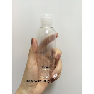 Chai nhựa nắp bật 100ml