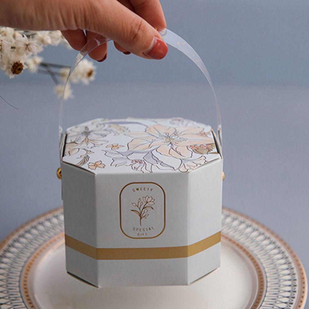 Hộp Đựng Kẹo Hình Bát Giác Sáng Tạo