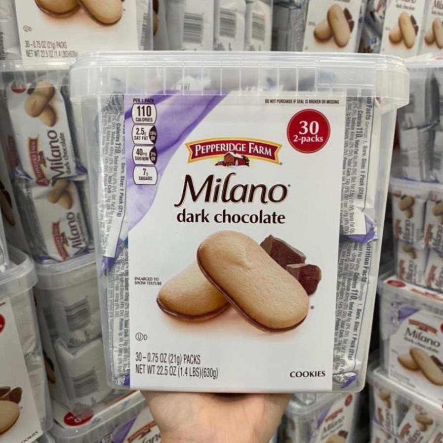 HÀNG AIR Bánh Quy Socola Pepperige Farm Milano 630g - Mỹ