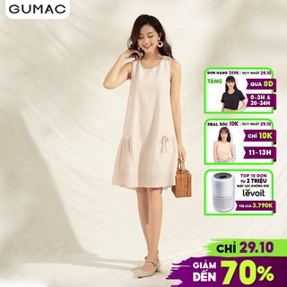 Đầm suông nữ không tay DA1168 GUMAC