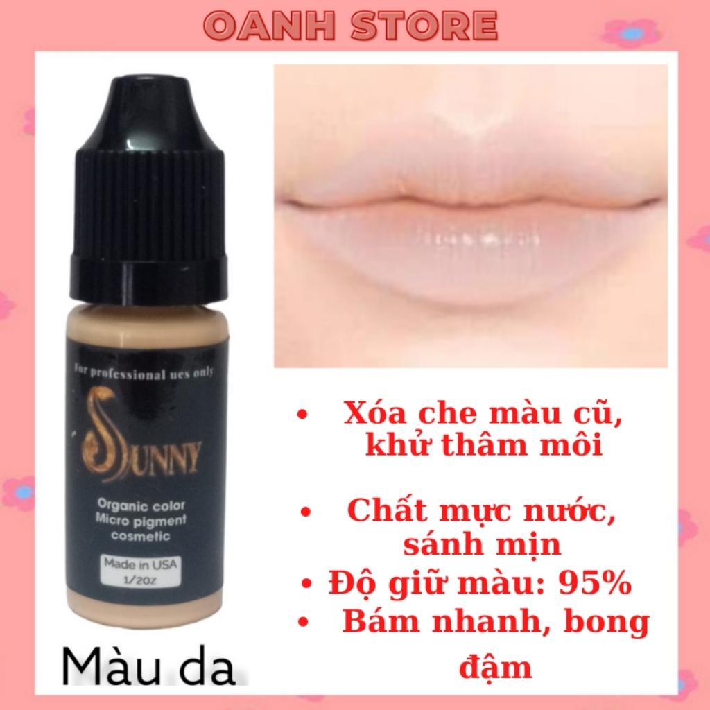 Mực xăm lông mày, mí bám siêu nhanh, mực SUNNY chính hãng USA 10ml
