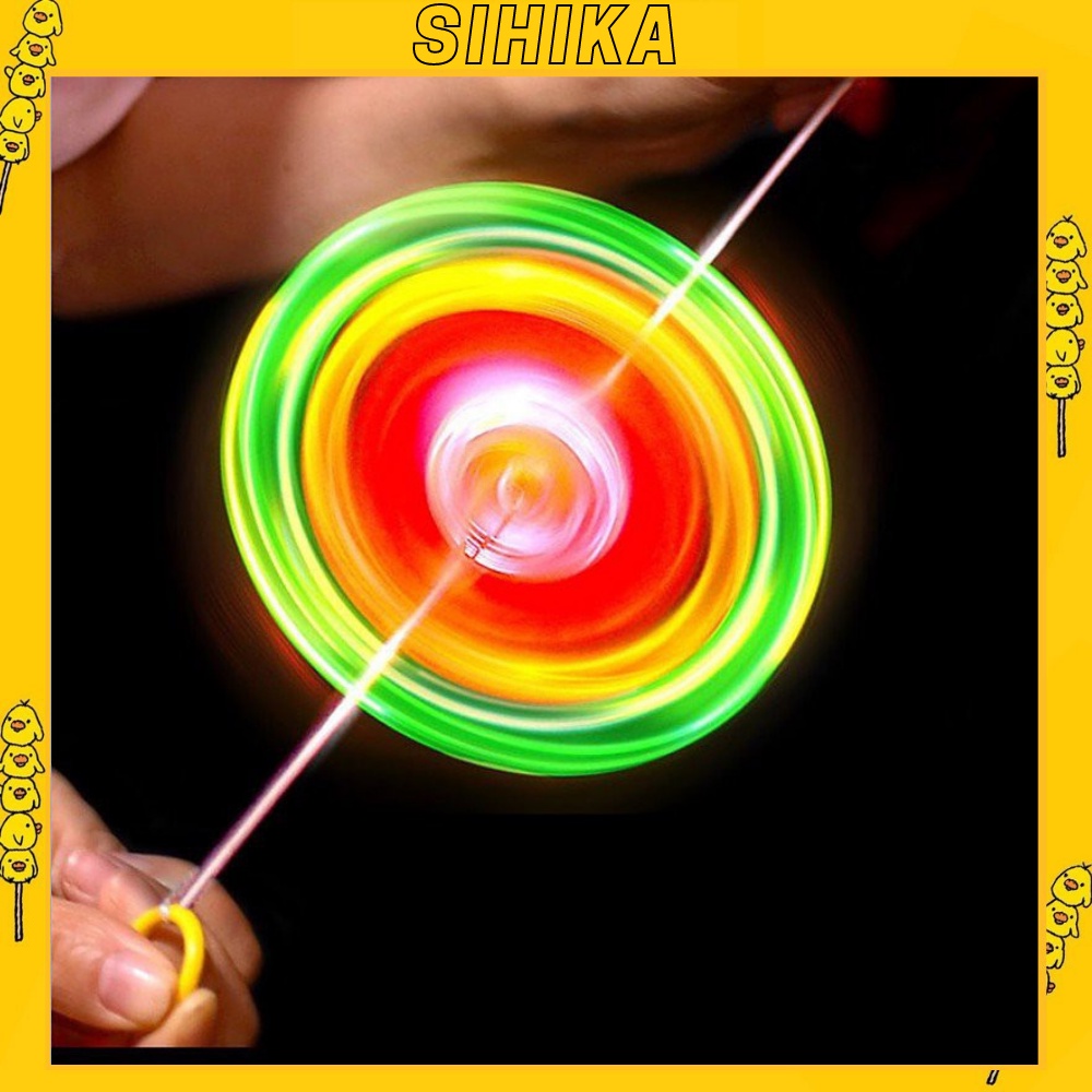 Đồ chơi con quay cho bé SIHIKA con quay xèng xèng có đèn led phát sáng 983ac