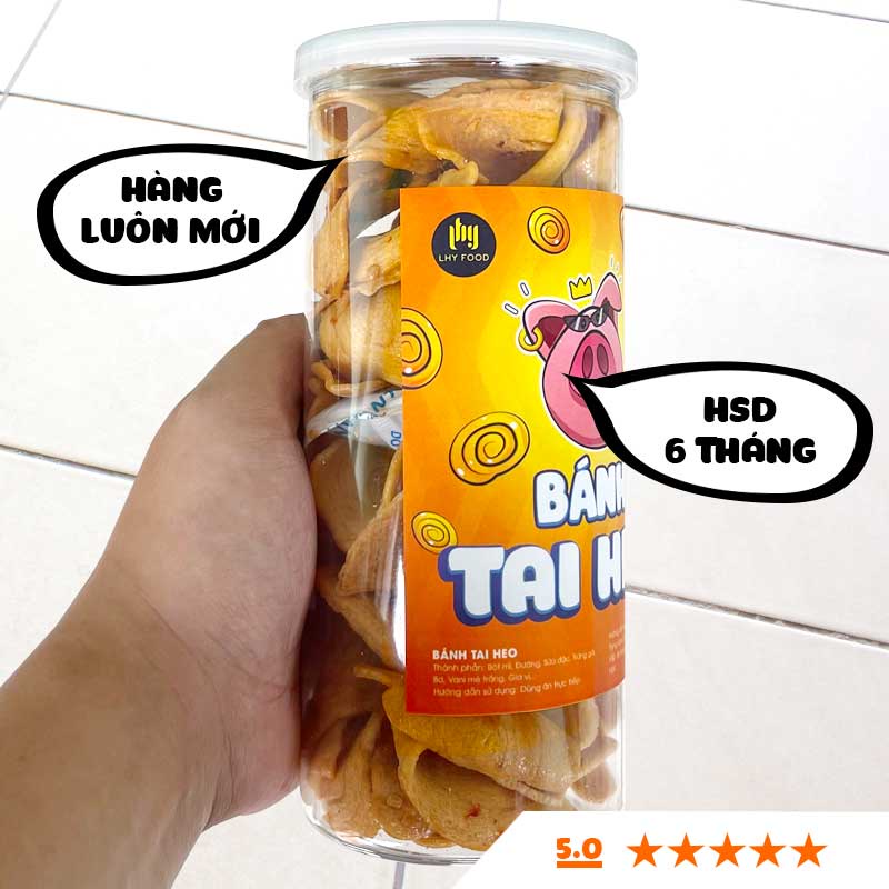 Bánh tai heo sốt mắm ớt🍟FREESHIP🍟 LHYFOOD đồ ăn vặt Hà Nội