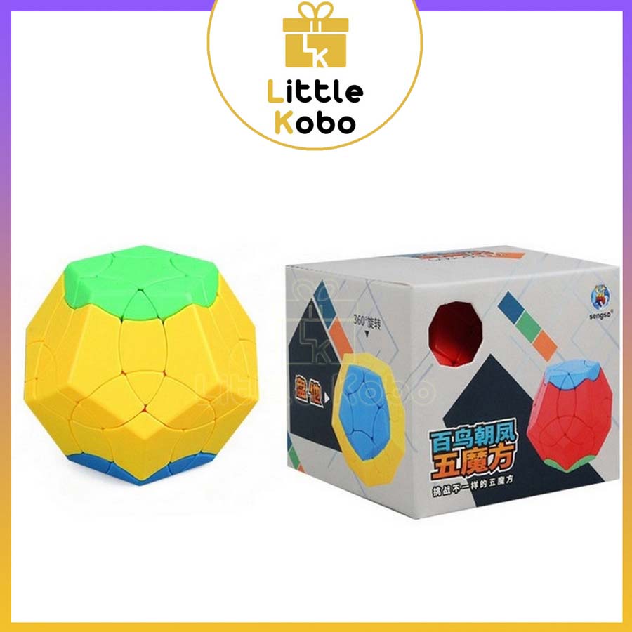 Rubik Biến Thể ShengShou Phoenix Megaminx Cube Stickerless Rubic 12 Mặt