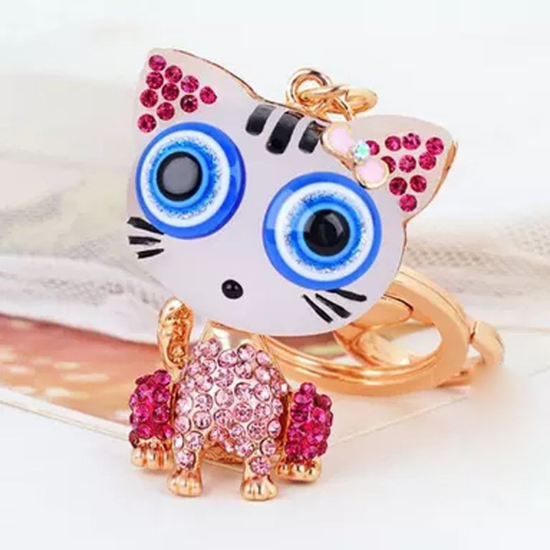 Bộ 50 Hạt Đá Mắt Quỷ Màu Xanh Dương Bằng Kính