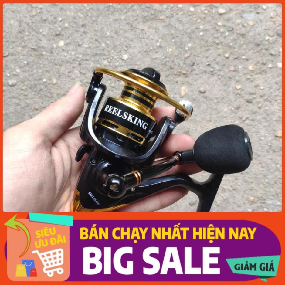 Xả Hàng XẢ LÔ Máy Câu Cá Reelsking SF đủ size 1000 - 7000 chuyên câu lure, câu lance MC-4