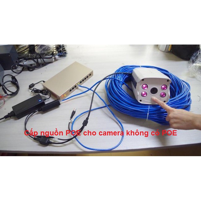 1 Cặp Balun Chuyển Đổi Splitter POE Camera IP - Tăng Khoảng Cách Truyền 100M | BigBuy360 - bigbuy360.vn