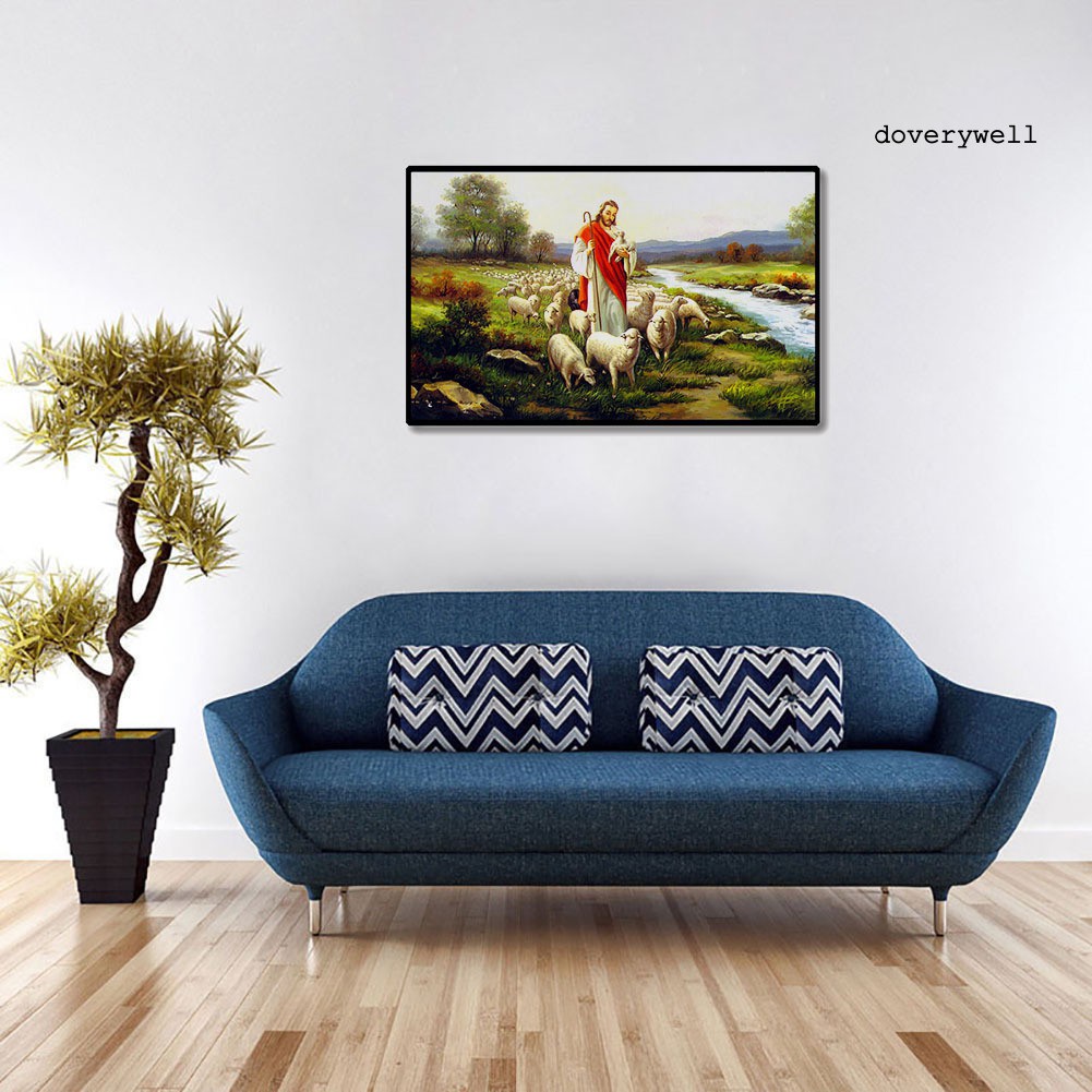 Tranh Canvas Treo Tường Trang Trí Hình Chúa Jesus