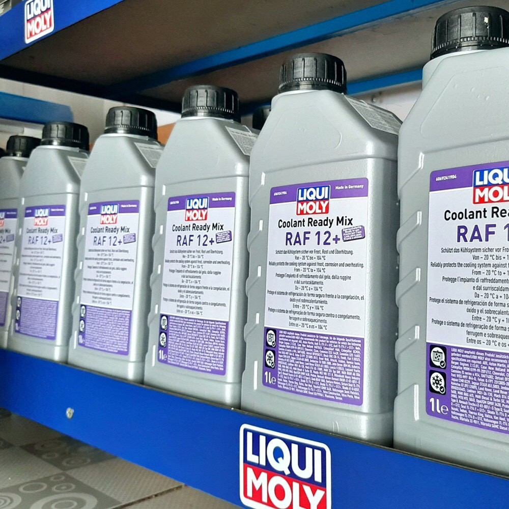 Nước Làm Mát Động Cơ Pha Sẵn Liqui Coolant 1L Chất Lượng Cao, Phù Hợp Nhiều Loại Xe Máy và Oto