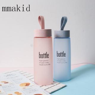 ❦mmakid❦Water Bottle Plastic Sport Scrub Leak Proof Drinking My Bottle Portable Fashion