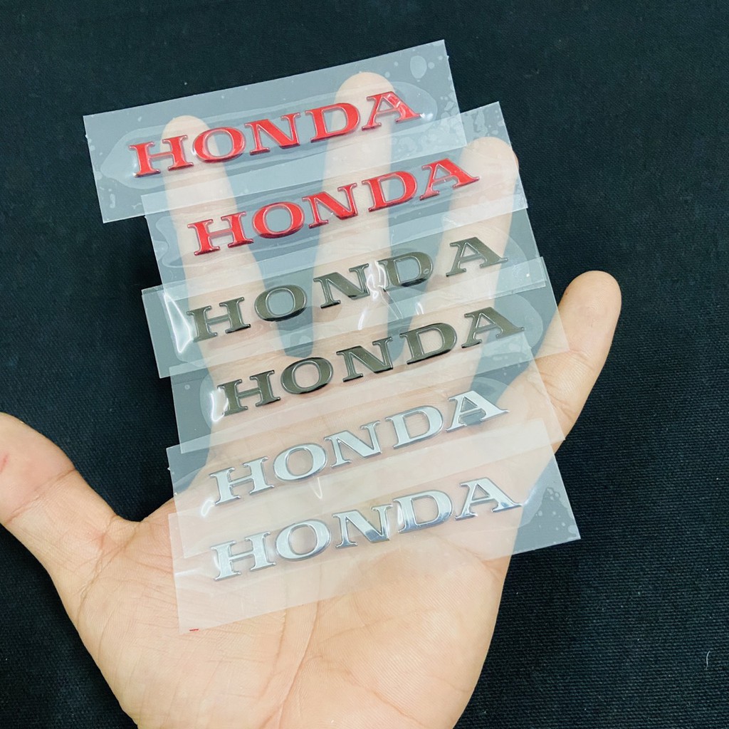 TEM CHỮ HONDA ZIN THAY THẾ HÀNG CAO CẤP SIÊU DÍNH
