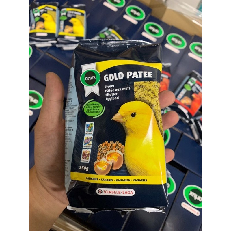 Cám Trứng Dinh Dưỡng Cho Chim Yến Hót Versele-laga Orlux Gold Patee Canaries - Gói 250g