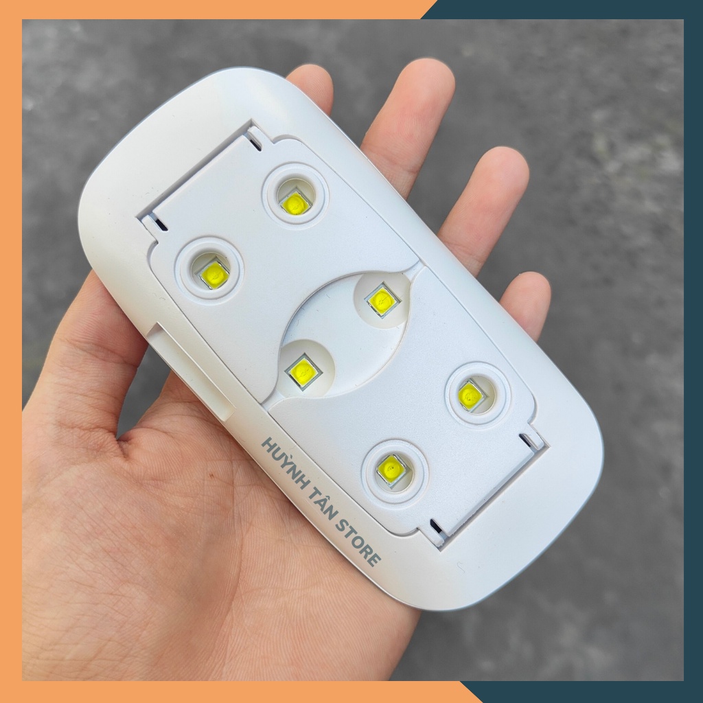 đèn uv sun mini nail lamp hỗ trợ dán cường lực uv t max , kuzoom, zeelot , hơ khô gel sơn móng tay (không kèm cáp)