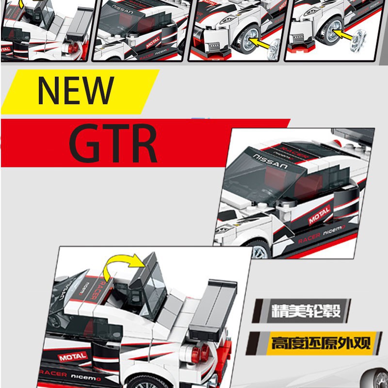 Bộ Đồ Chơi Lắp Ráp Lego Xe Đua F8 Cho Trẻ Em