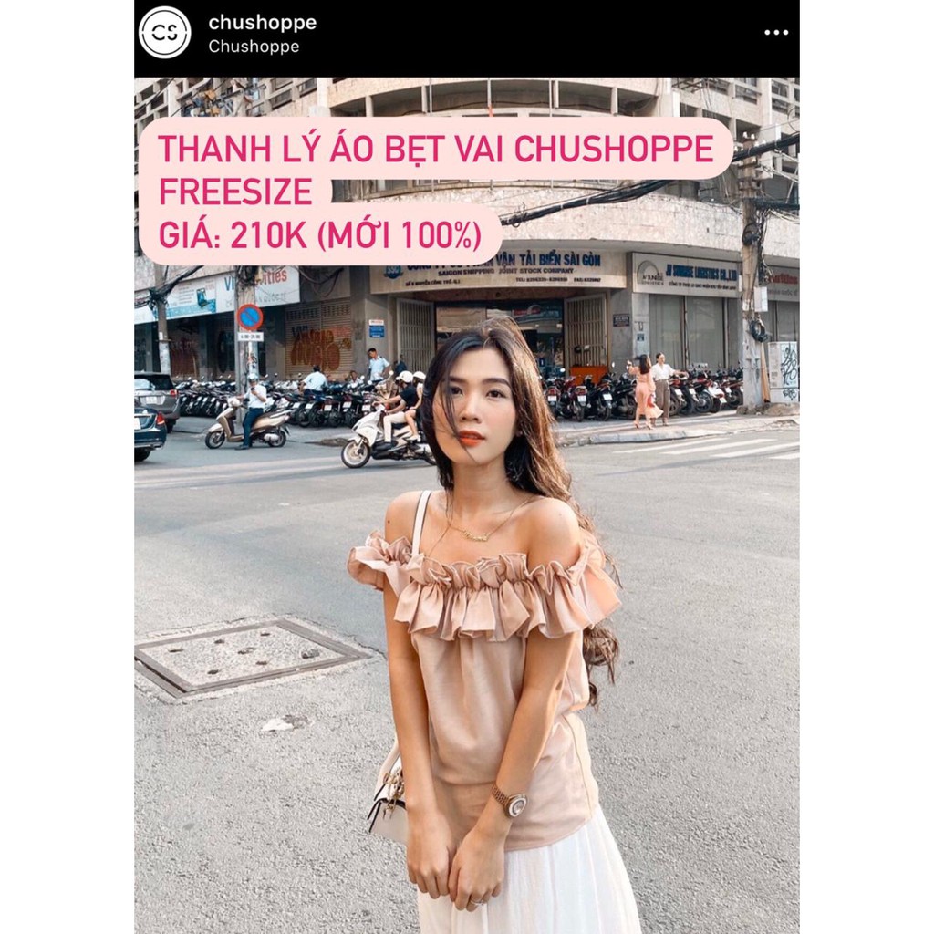 Áo bẹt vai Chushoppe