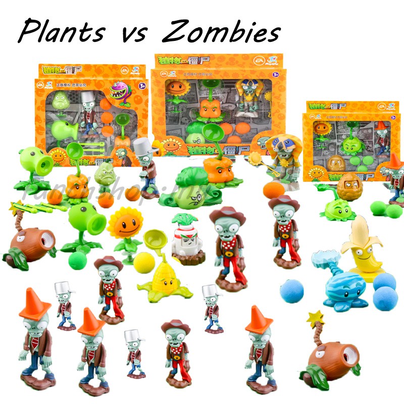 Bộ đồ chơi Plants vs Zombie dành cho bé