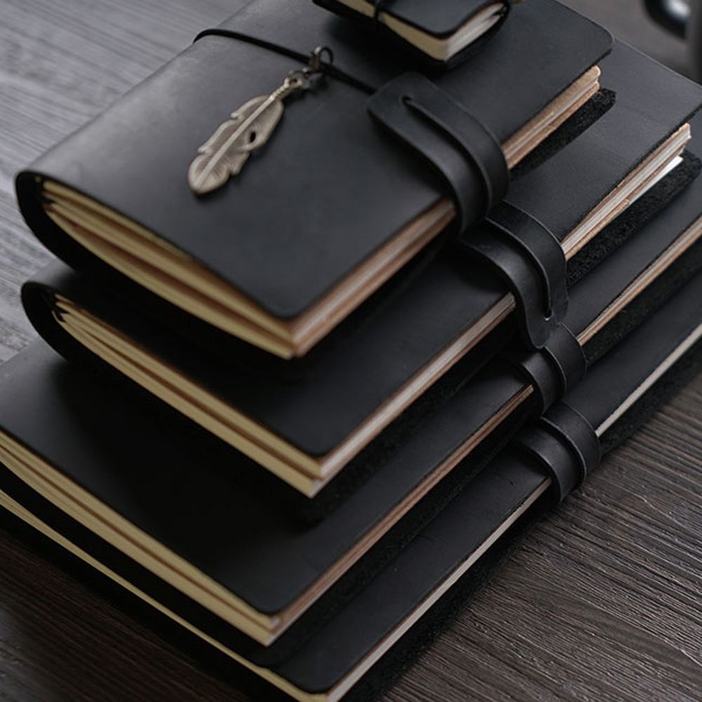 Sổ tay bìa da handmade nhiều màu phong cách vintage