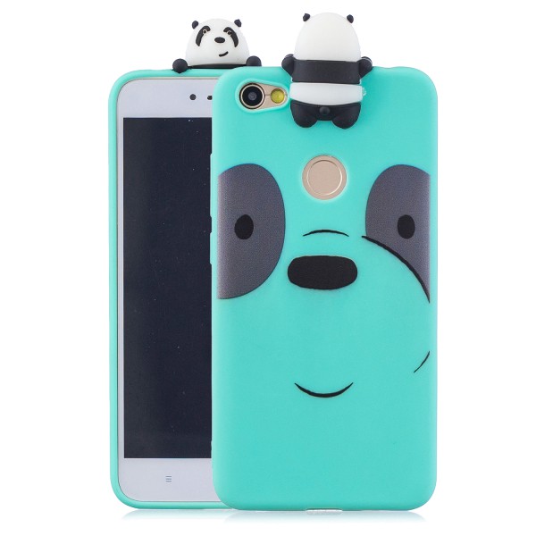 For XIAOMI Redmi NOTE 5A prime 3D Cute Coloured Painted Animal TPU Anti-scratch