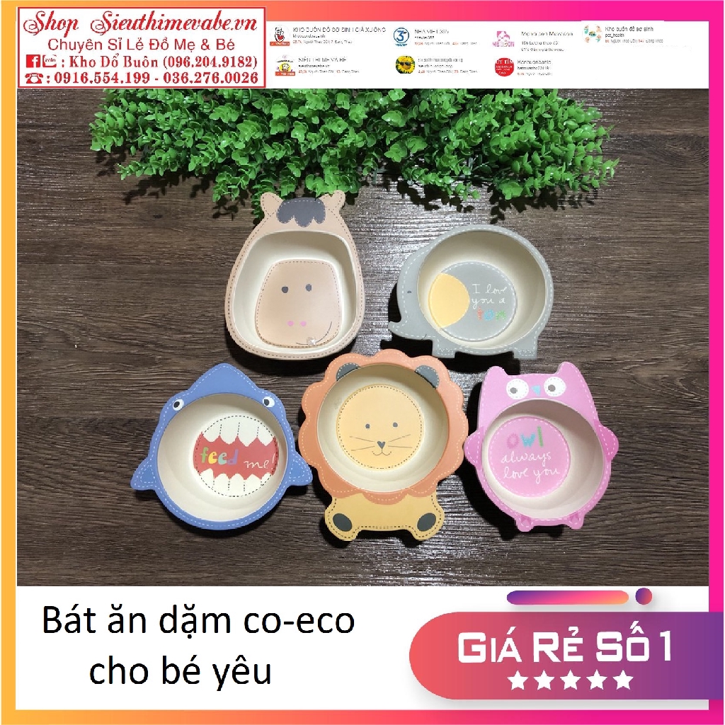 Bát ăn dặm Co-Eco cho bé