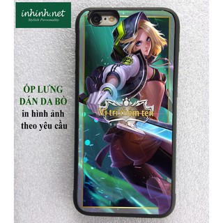 Ốp lưng iPhone Silicon/Nhôm - in hình game theo yêu cầu- LQ078