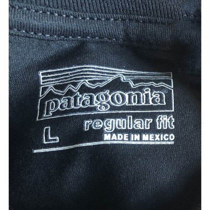 Áo Thun Cotton Ngắn Tay In Hình Cờ Patagonia Fly Responsibili Cho Nam