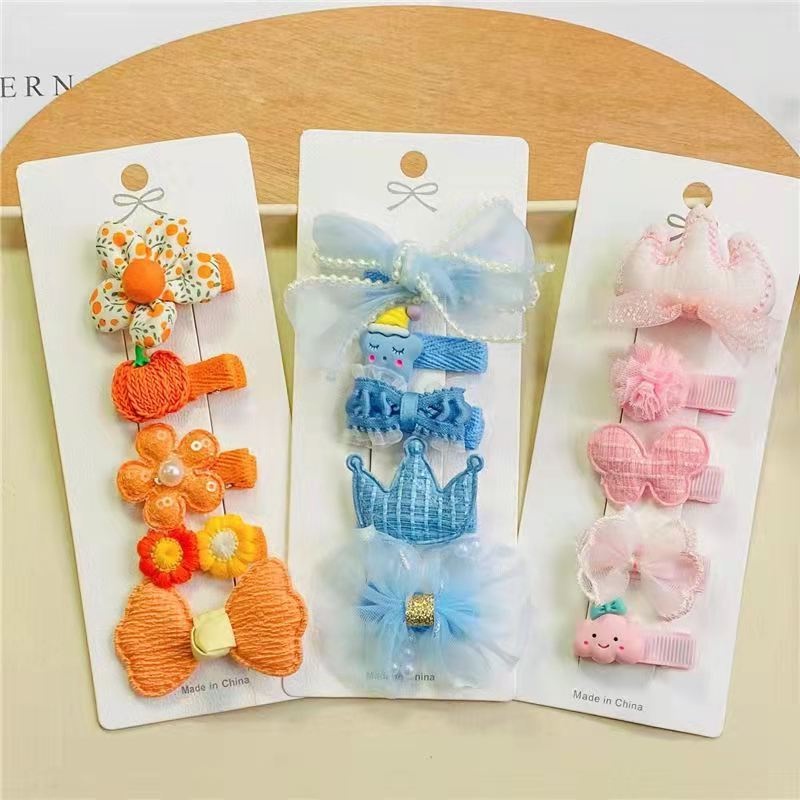 Kẹp Tóc Nhỏ Nhắn Dễ Thương Phong Cách Hàn Quốc Cho Bé Gái