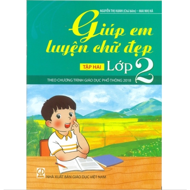 Sách - Combo Giúp em luyện chữ đẹp lớp 2 (Tập 1+Tập 2) - Theo chương trình giáo dục phổ thông 2018
