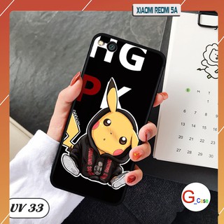 Ốp lưng nhám viền dẻo Xiaomi Redmi 5A in hình