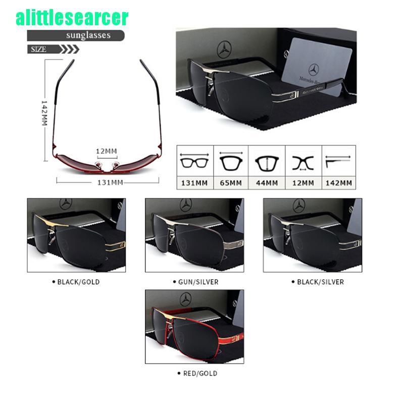 Kính Mát Phân Cực Gọng Kim Loại Phong Cách Cổ Điển Cho Nam | BigBuy360 - bigbuy360.vn