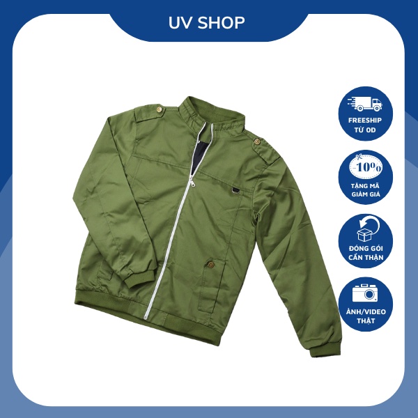 Áo khoác nam KAKI COLOR UV store nhiều màu, phù hợp với mọi lứa tuổi