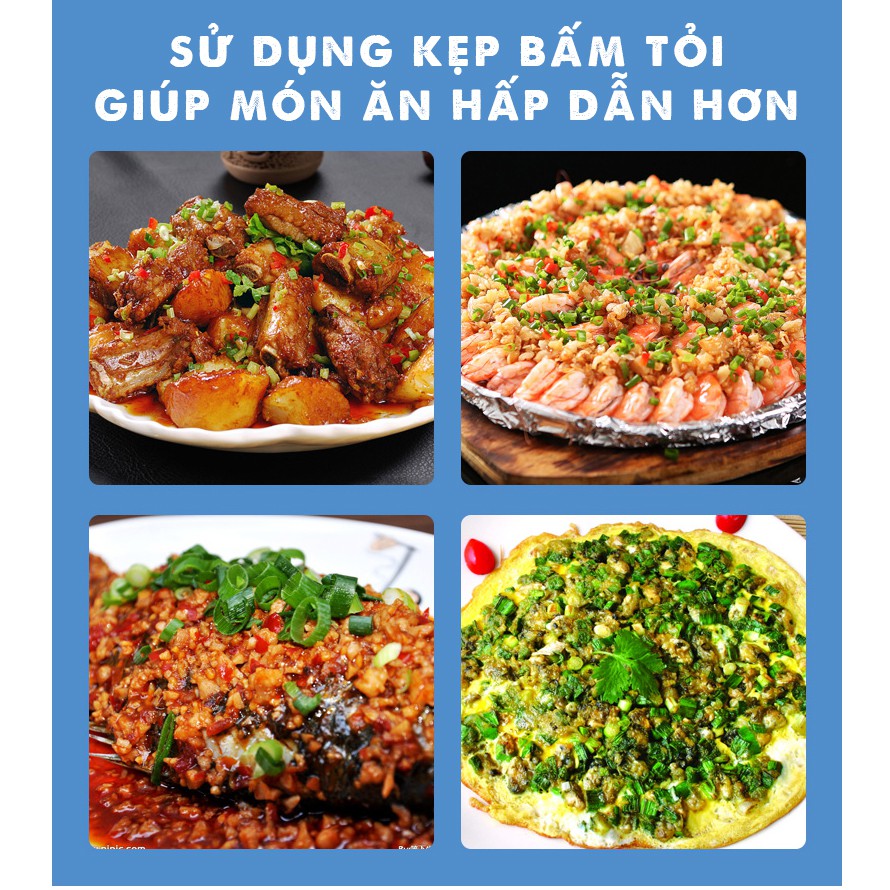 Kẹp Bấm Dập Hành Tỏi Ớt Đa Năng Loại 1 Quảng Châu