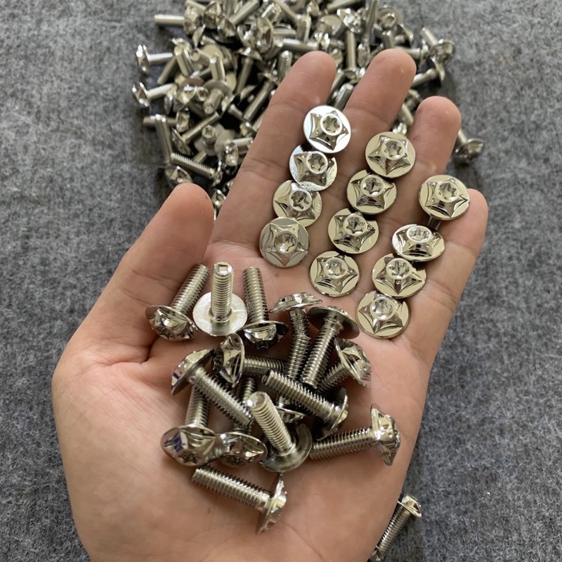 Ốc Salaya 304 4li 5li 6li 8li Gắn Thông Dụng Các Dòng Xe