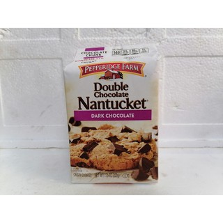 [220g – Nantucket] Bánh quy sô cô la đen [USA] PEPPERIDGE FARM Dark Chocolate (anm-hk)