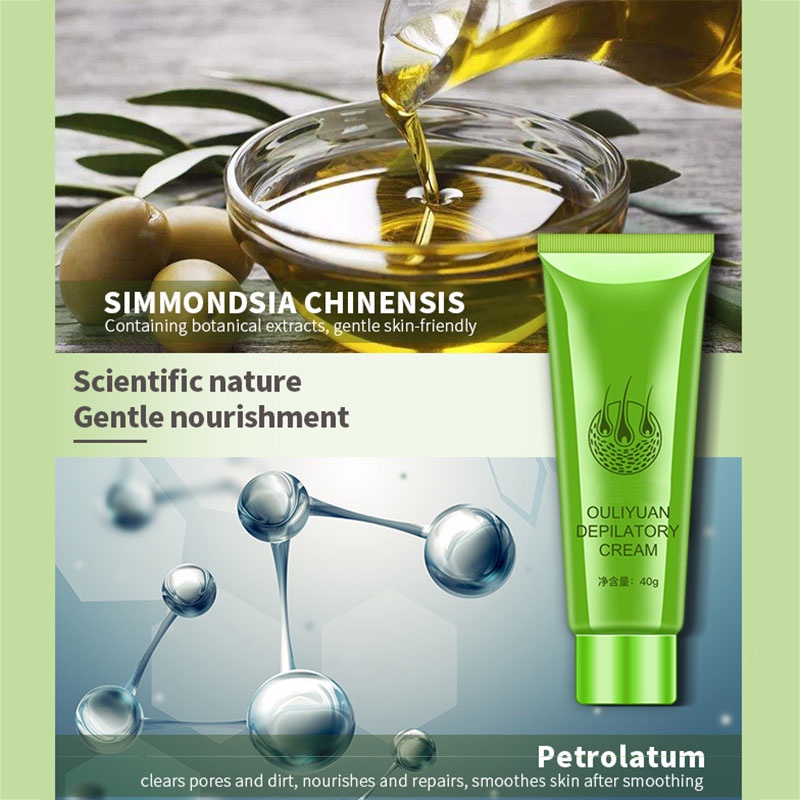 Kem tẩy lông vĩnh viễn thành phần tự nhiên chuyên dụng dành cho nam và nữ