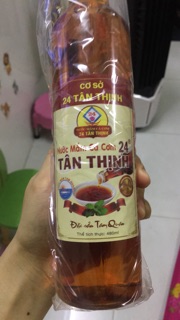 NƯỚC MẮM CÁ CƠM 24 TÂN THỊNH - CHAI 480ML ( nguyen thung 6 chai )