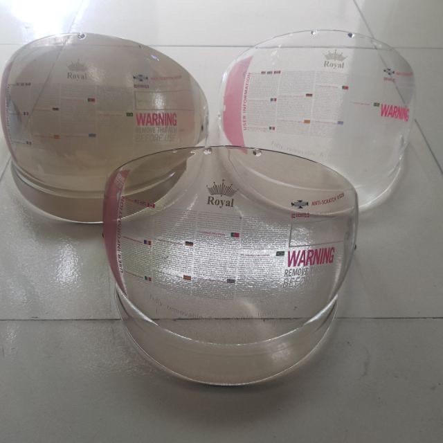 Kính rời thay thế cho mũ bảo hiểm Royal M139 - Kính âm