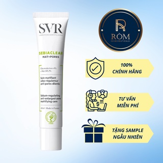 Kem Dưỡng Giúp Giảm Mụn Giảm Nhờn Và Thu Nhỏ Lỗ Chân Lông SVR Sebiaclear Mat Pore
