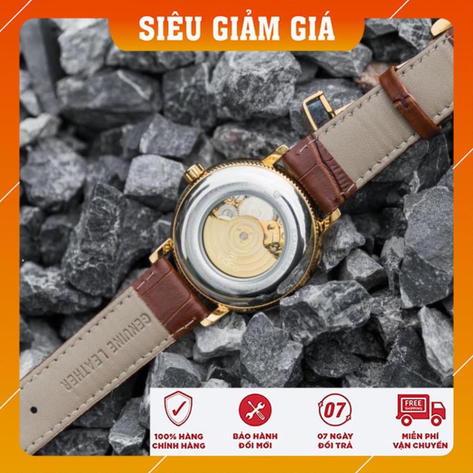 Đồng Hồ Nam Pagini Automatic PA6688  - Đồng Hồ Cơ Dây Da cao cấp - Bảo Hành 2 năm