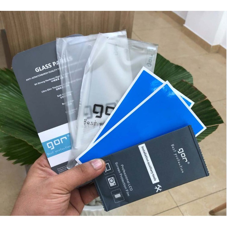 Bộ 2 kính cường lực Gor cho Samsung A71/ A80/ A90 chống vân tay trong suốt