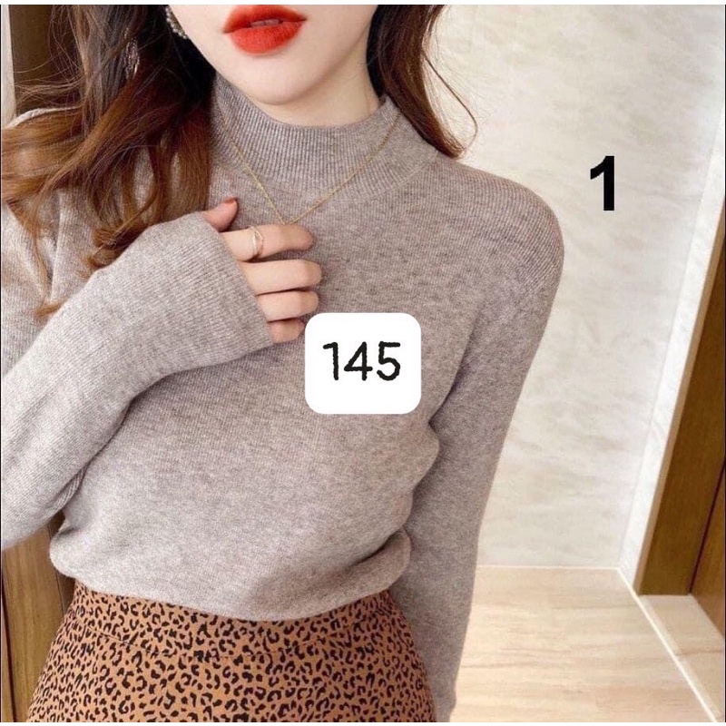 Áo len cổ 3 phân 5 màu | BigBuy360 - bigbuy360.vn