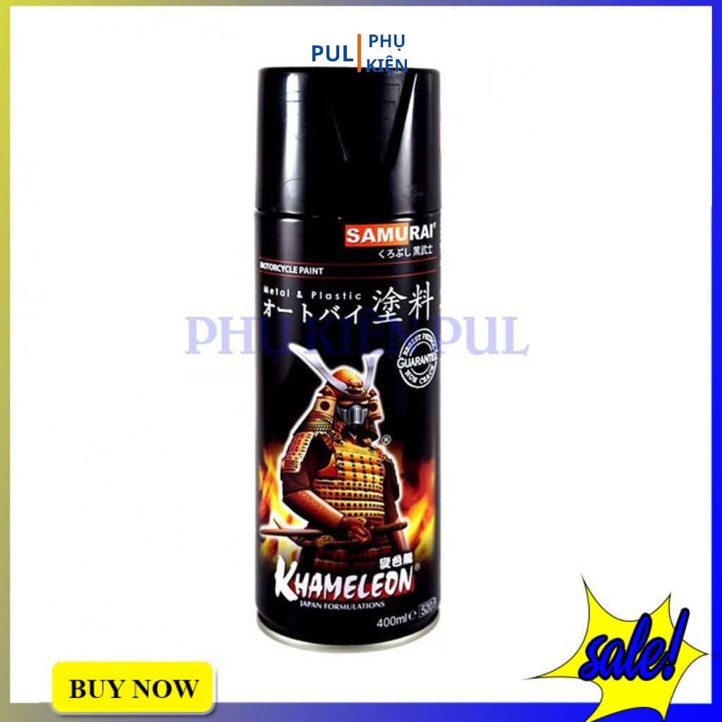 Sơn samurai màu đỏ candy Y138 làm mới đẹp xe bám tốt chống gỉ sét hàng chính hãng