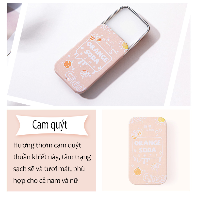 Nước hoa khô dạng sáp SHI MANG hương trái cây ngọt ngào tươi mát nước hoa nữ sáp（Giao hàng ngẫu nhiên）-URB-GTXS