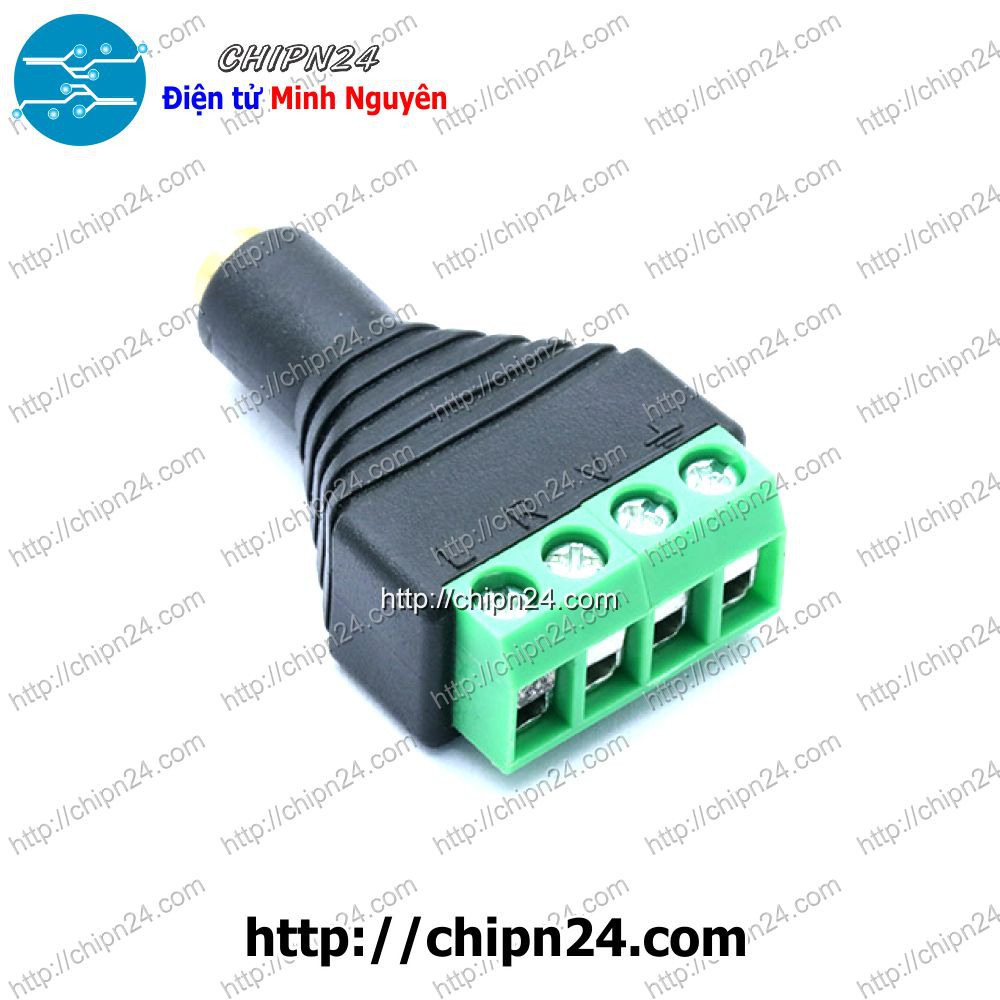 [1 CÁI] (G29) Jack chuyển Audio 2.5mm ra Domino 4 chân CÁI