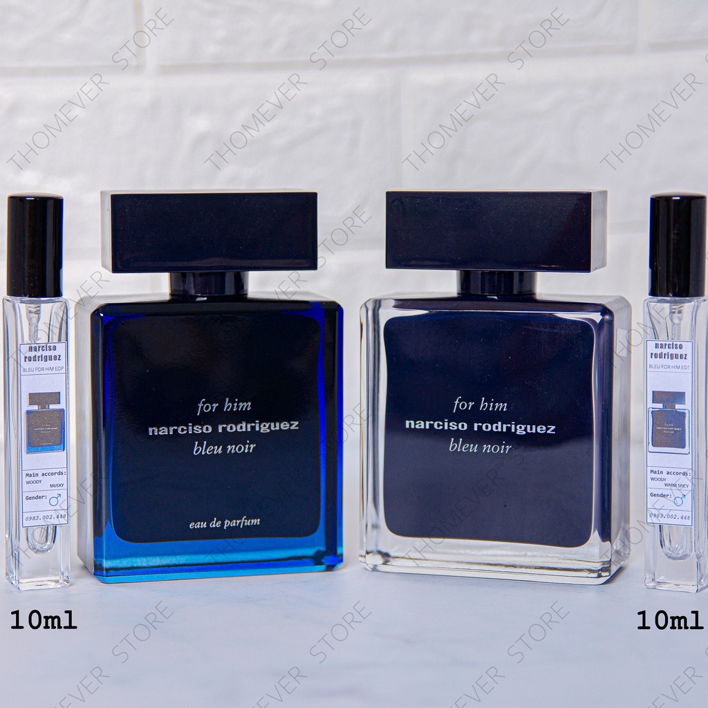 Nước hoa Narciso for him Bleu Noir | CAM KẾT CHUẨN 100% [Mẩu Thử]