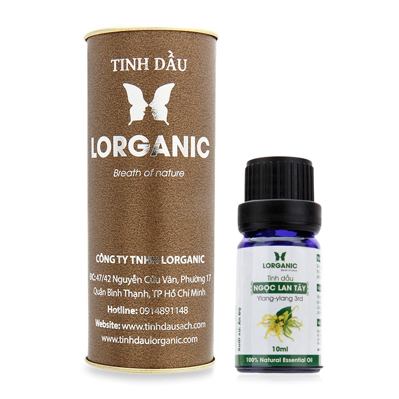 Tinh dầu ngọc lan tây Ylang-Ylang 100% Natural Essential Oil 10ml